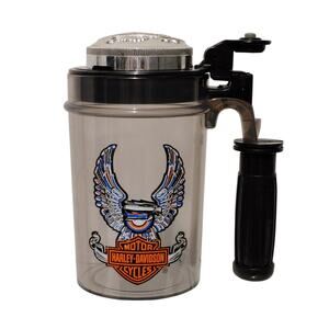 Harley Davidson Motorcycle Roaring Mug Engine Sound Travel Plastic Mug Funomenon